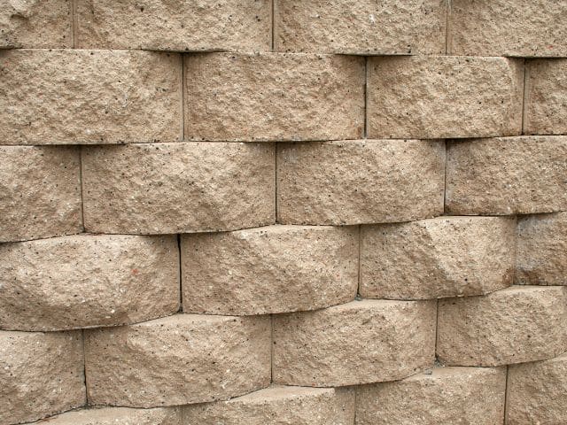 Blockwork Retaining Wall